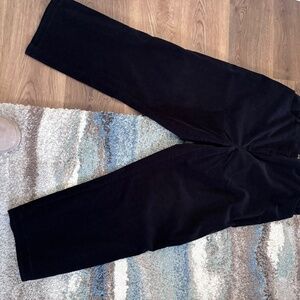 Tribal black corduroy pants. Size 14P